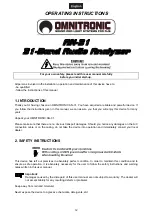 Предварительный просмотр 12 страницы Omnitronic AN-31 User Manual