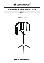 Предварительный просмотр 1 страницы Omnitronic AS-01 Mounting Instructions