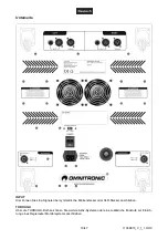 Предварительный просмотр 10 страницы Omnitronic AS-900 User Manual