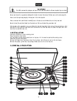 Предварительный просмотр 12 страницы Omnitronic BD-1350 User Manual