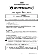 Preview for 3 page of Omnitronic BX-series User Manual