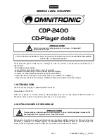 Предварительный просмотр 55 страницы Omnitronic CDP-2400 User Manual