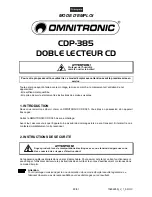 Предварительный просмотр 29 страницы Omnitronic CDP-385 User Manual