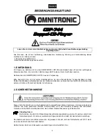 Предварительный просмотр 8 страницы Omnitronic CDP-744 User Manual