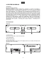 Предварительный просмотр 10 страницы Omnitronic CDP-744 User Manual