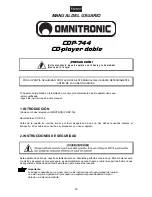 Предварительный просмотр 38 страницы Omnitronic CDP-744 User Manual