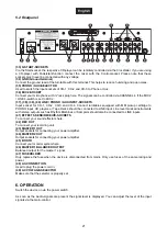 Предварительный просмотр 21 страницы Omnitronic CM-742 User Manual