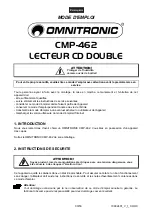 Preview for 30 page of Omnitronic CMP-462 User Manual