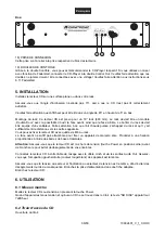 Preview for 36 page of Omnitronic CMP-462 User Manual