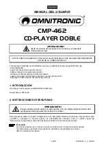 Preview for 42 page of Omnitronic CMP-462 User Manual