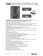 Предварительный просмотр 3 страницы Omnitronic CMX-2000 User Manual