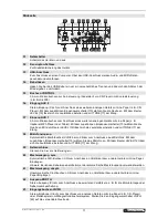 Предварительный просмотр 11 страницы Omnitronic CMX-2000 User Manual