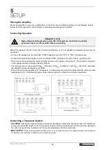 Предварительный просмотр 22 страницы Omnitronic CP-120P User Manual