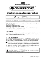 Предварительный просмотр 3 страницы Omnitronic CSE-5 User Manual