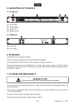 Предварительный просмотр 13 страницы Omnitronic DB-100 User Manual