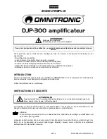 Preview for 24 page of Omnitronic DJP-300 User Manual