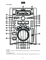 Предварительный просмотр 10 страницы Omnitronic DJS-1100 Operating Instructions Manual