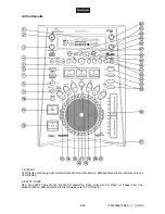 Preview for 9 page of Omnitronic DJS-1200 Operating Instructions Manual