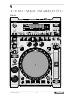 Preview for 9 page of Omnitronic DJS-2000 User Manual