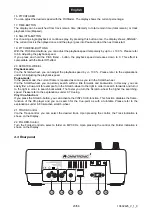 Preview for 23 page of Omnitronic DMS-1050 Operating Instructions Manual