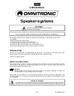 Preview for 17 page of Omnitronic DS-series User Manual