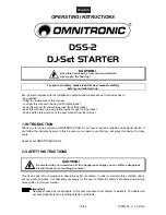 Preview for 19 page of Omnitronic DSS-2 User Manual