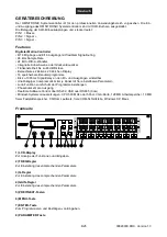 Предварительный просмотр 8 страницы Omnitronic DXM-0808 Operating Instructions Manual