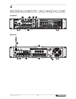 Preview for 8 page of Omnitronic E106-350 User Manual