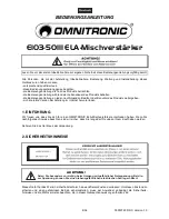 Preview for 4 page of Omnitronic EIO3-50III User Manual