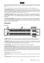 Предварительный просмотр 18 страницы Omnitronic GEQ-231 User Manual