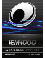 Omnitronic IEM-1000 User Manual preview