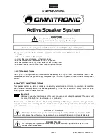 Preview for 18 page of Omnitronic KB-208A User Manual