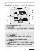 Предварительный просмотр 7 страницы Omnitronic KM-110A User Manual