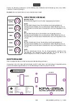 Предварительный просмотр 9 страницы Omnitronic KPA-210A User Manual