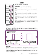 Preview for 26 page of Omnitronic KPA-212A User Manual