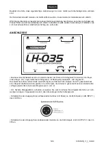 Предварительный просмотр 5 страницы Omnitronic LH-035 User Manual