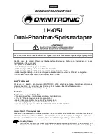 Предварительный просмотр 3 страницы Omnitronic LH-051 User Manual