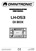 Omnitronic LH-053 User Manual предпросмотр