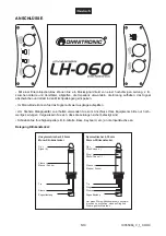 Предварительный просмотр 5 страницы Omnitronic LH-060 User Manual