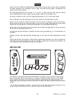 Preview for 5 page of Omnitronic LH-075 User Manual