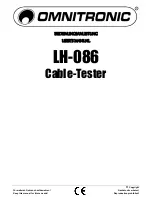 Omnitronic LH-086 User Manual предпросмотр