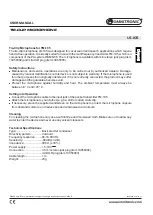 Предварительный просмотр 1 страницы Omnitronic LS-105 User Manual