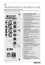 Preview for 7 page of Omnitronic MagiCarpet 151A MK2 User Manual