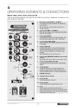 Preview for 17 page of Omnitronic MagiCarpet 151A MK2 User Manual