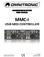 Omnitronic MMC-1 User Manual предпросмотр