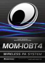 Предварительный просмотр 1 страницы Omnitronic MOM-10BT4 User Manual