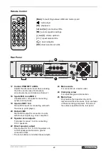 Предварительный просмотр 22 страницы Omnitronic MPZ SERIES User Manual