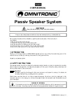 Preview for 13 page of Omnitronic NKB SERIES User Manual