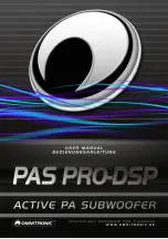 Preview for 1 page of Omnitronic PAS PRO-DSP Series User Manual