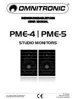 Предварительный просмотр 1 страницы Omnitronic PME-4 User Manual